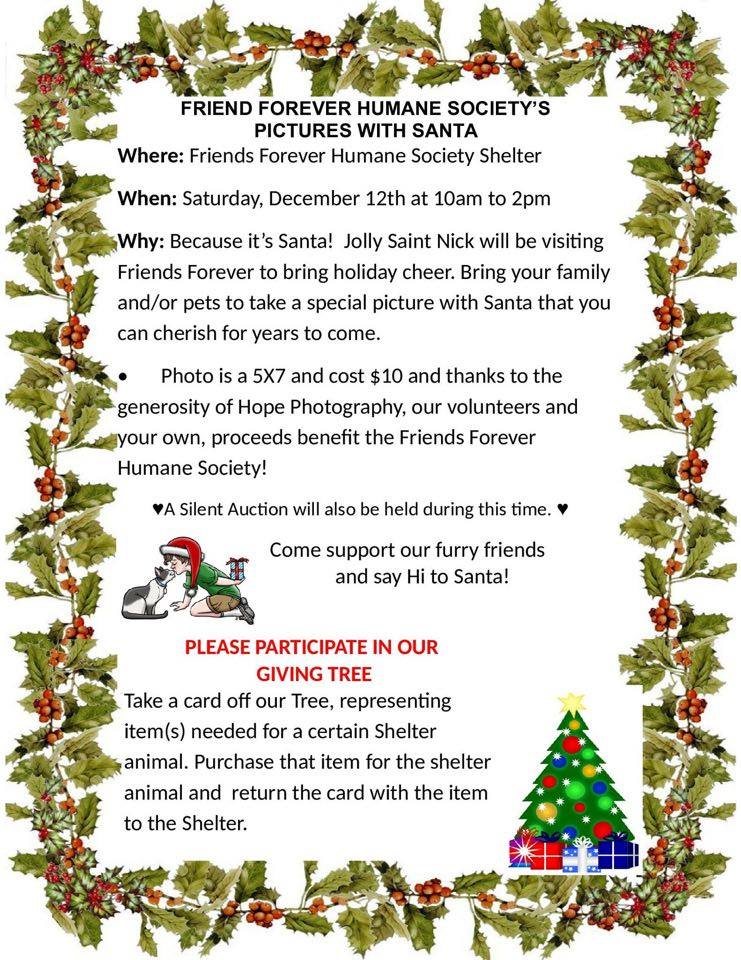 FFHS Pictures with Santa Flyer